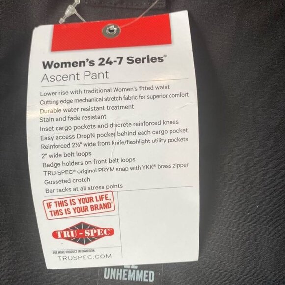 Tru-Spec Women's 24-7 Series Ascent Pant, Size 22 - Picture 2 of 9